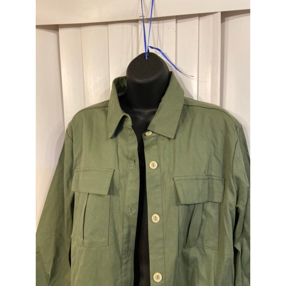 Jacket sweater cardigan green coat new boho - Picture 9 of 12